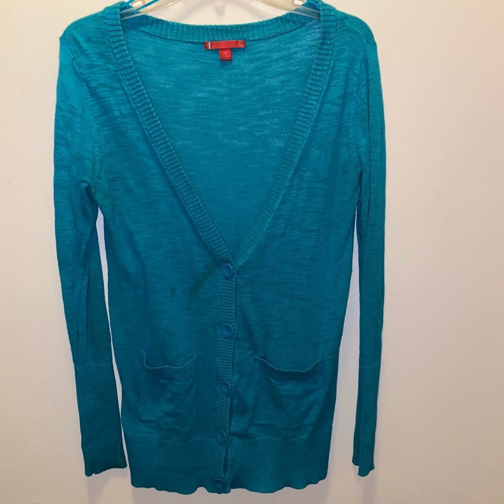 Cerulean cardigan